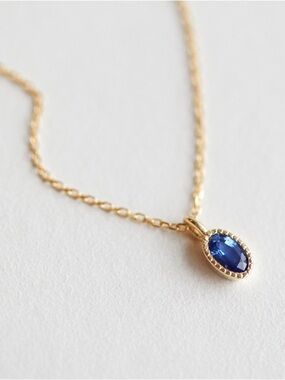 Catbird Jennie Kwon Designs - Elegant Blue Sapphire 14k Caravaggio Necklace